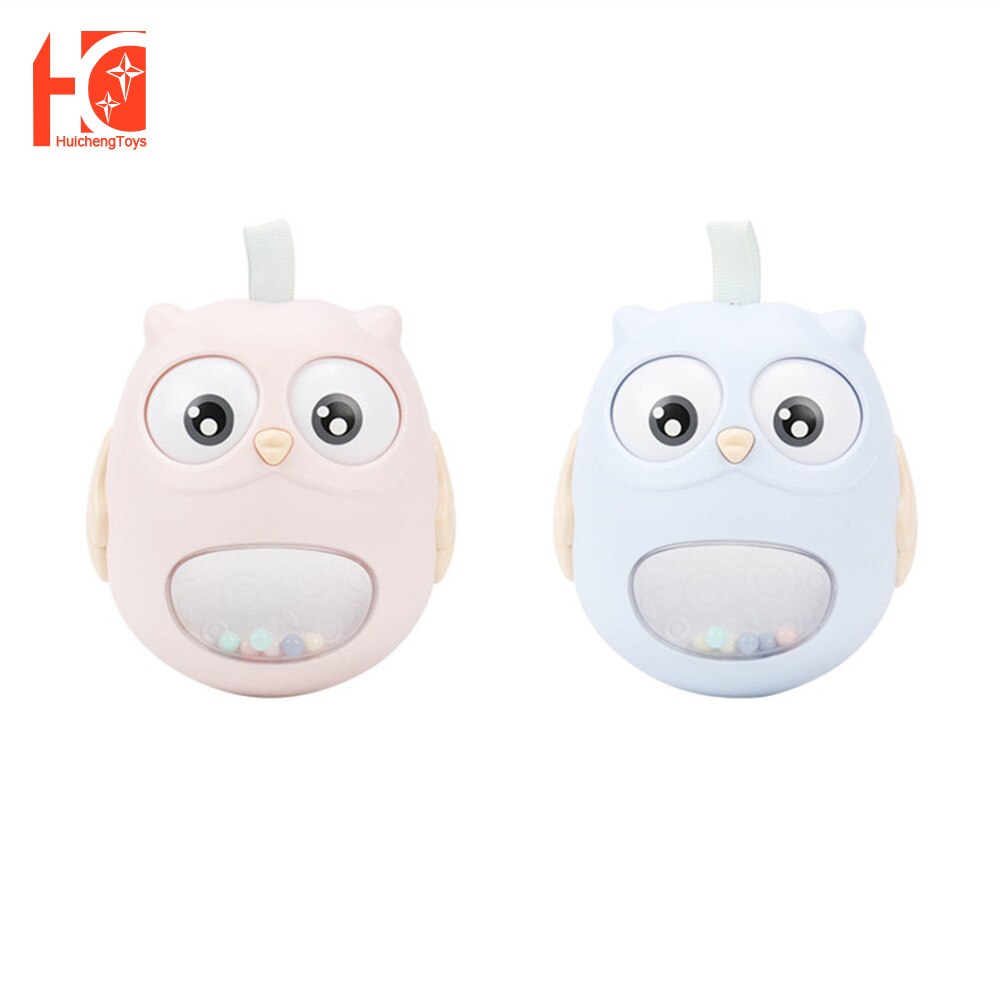 Rattle Owl Tumbler Baby Toy Music Mobile On The Bed Rattles For Kids Children Baby Mobile Hanger Educational Bath Toys For Babie