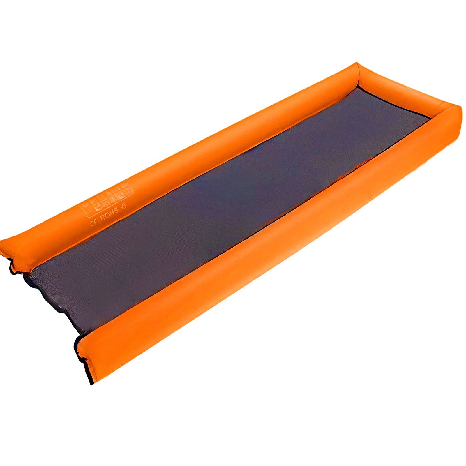 Outdoor Water Mattress Portable Inflatable Floating Lounge Float Water Hammock Swimming Pool Bed Floating Bed Sofa Light Weight: Orange
