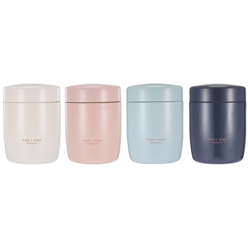 250ML Mini Food Thermos For Kids Portable Lunch Box Portable Stainless Steel Food Soup Containers Vacuum Flasks Thermo Cup