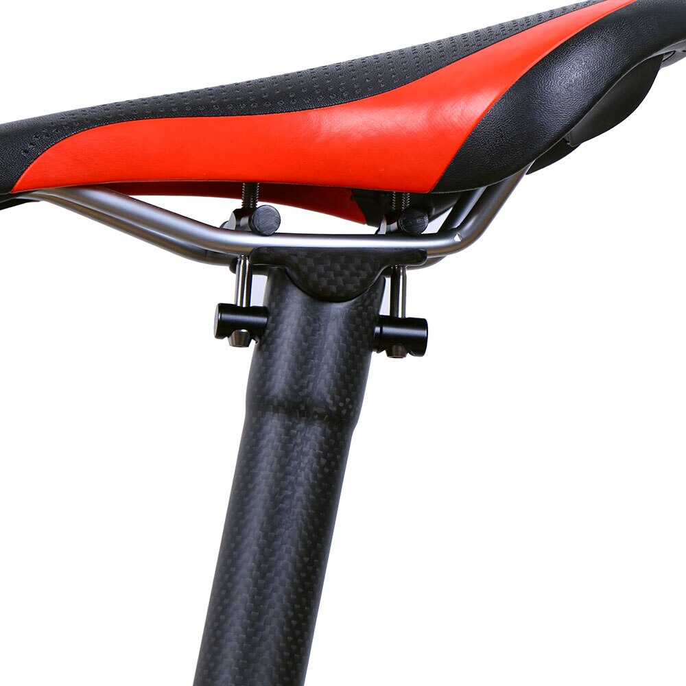 ELITA ONE-tija de sillín de carbono para bicicleta de montaña y carretera, 27,2, 30,8, 31,6mm, 3K, mate