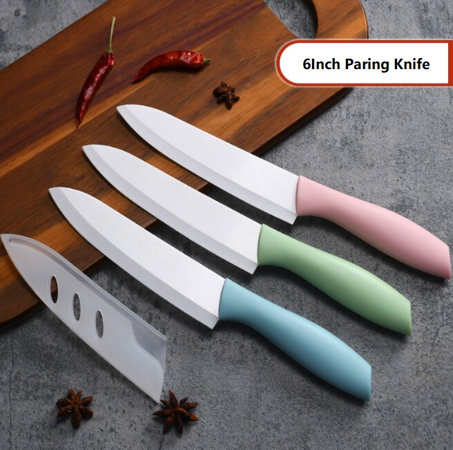 Keramik Küchenmesser Set 4 mit 3/4/5/6 Zoll Keramik Schäl Messer messer für Ktichen und kochen messer.