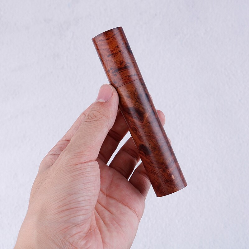 1 Pc Natural Wood Wooden Incense Stick Tube Holder Home Fragrances For Sleep Health