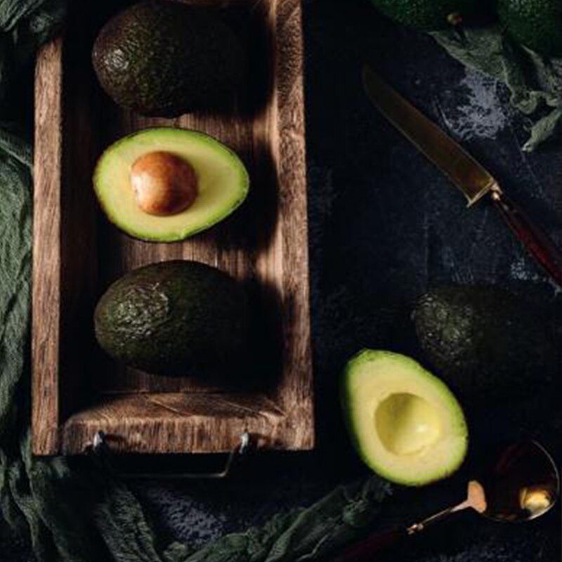 Log Tray Rectangular Wooden Tea Solid Wood Hotel Dinner Coffee Serving Dessert Bread Snack Fruit Tray Storage Decorative