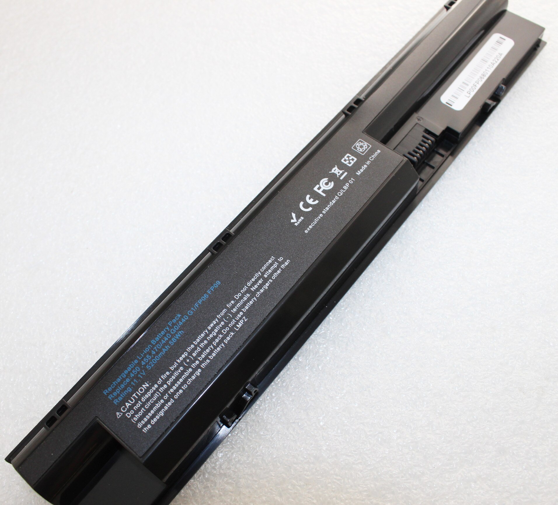 FP06 FP09 Battery for HP ProBook 440 450 455 470 G0/G1 LAPTOP 708457-001 FP06XL 707616-141 -242 -851 707617-421 HSTNN-IB4J LB4K