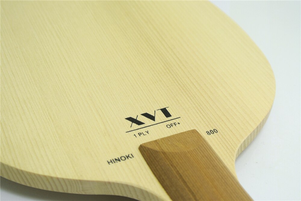 XVT Einzigen Hinoki 1Lage Hinoki 800 Tischtennis paddel/Tischtennis Klinge aus +