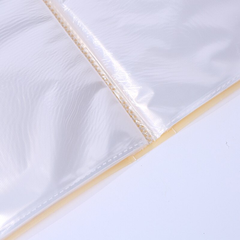 1Pc A4 Display Boek 40/60 Pagina Transparante Insert Map Document Opbergtas Voor Bank Campus Bestand Kantoor Werkplek Familie