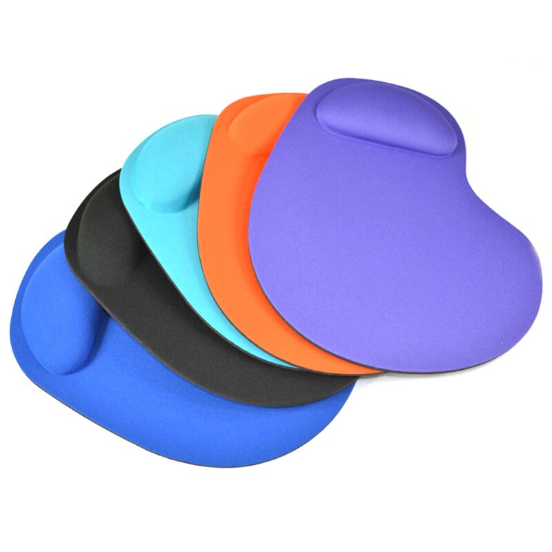 Small Feet Shape Mouse Pad Support Wrist Comfort Mat Soild Computer Games Mousepad EVA Soft Mouse Pad arm rest