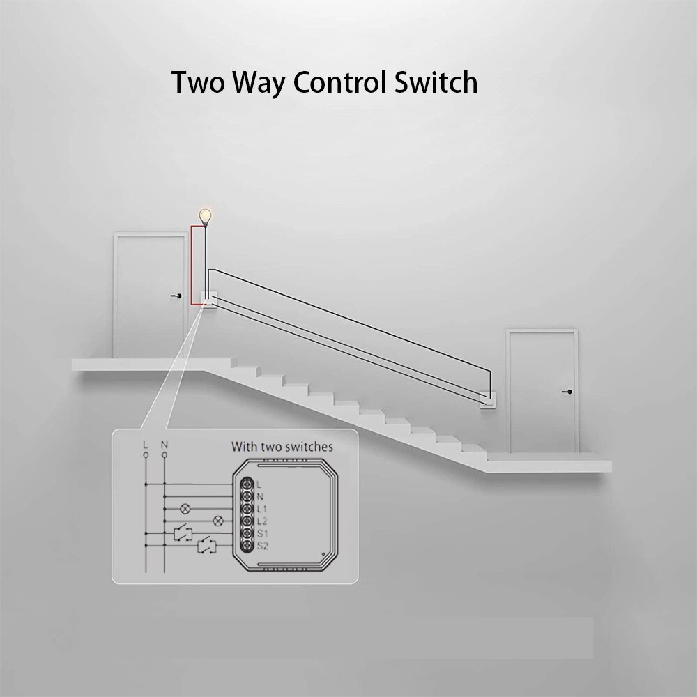 Tuya Smart Zigbee Dimmer Module 1Gang 2Gang Met Neutrale 2 Weg Draadloze Schakelaar Relais Ondersteuning Zigbee2MQTT