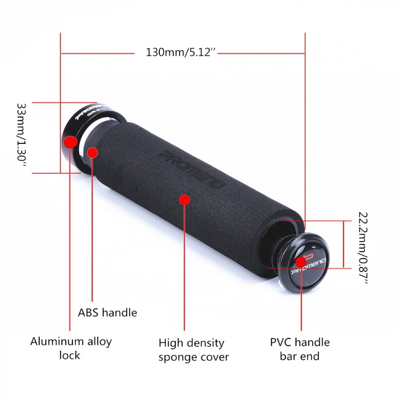 Fahrrad Griffe MTB Mountainbike Ultraleicht Schwamm Lenker Grip Griff Abdeckung Q1FF