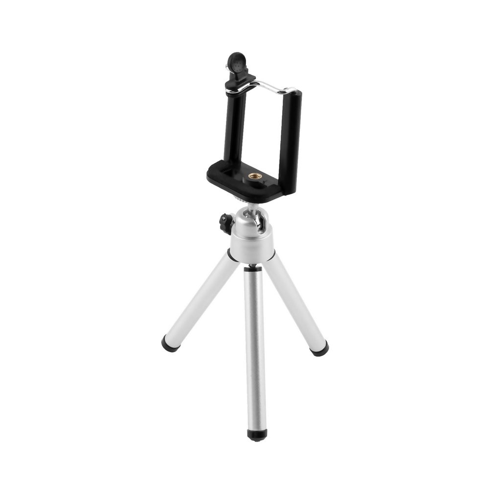 Bærbar 360 drejelig super let universal mini stativ stativ montering mobiltelefon holder til iphone 7 7s plus 6 6s