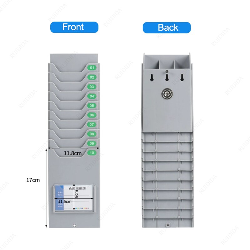 Elektronische Prikklok Werknemer Tijdregistratie Opkomst Machine Time Clock Recorder Aanwezigheid Tijd Kaart Voor Kantoor Fabriek