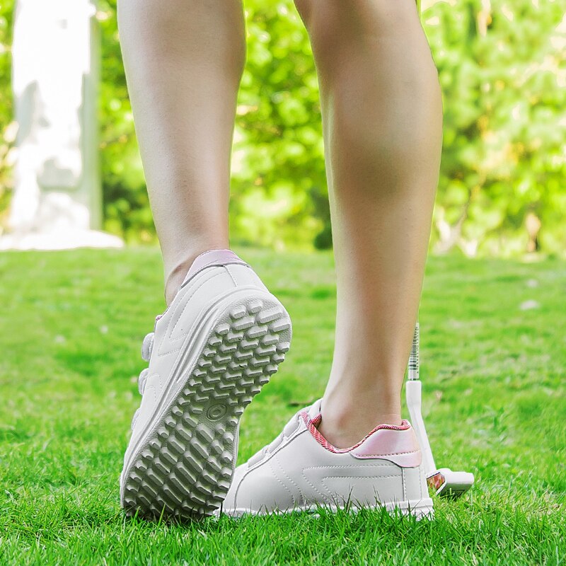 Waterproof Golf Shoes Women Girls Golf Training Sport Shoes Female Spiked Golf Shoes Kids Women Athletics Walking