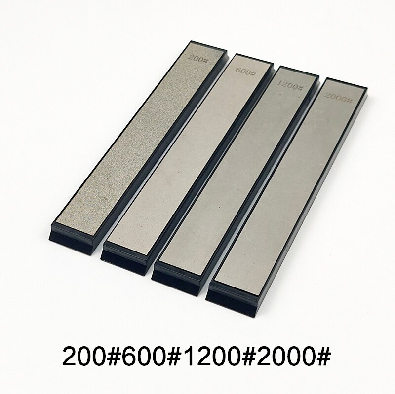 Diamond whetstone bar match Ruixin Pro Rx008 Knife sharpener Fixed angle sharpener sharpening stone set system: 4pcs C