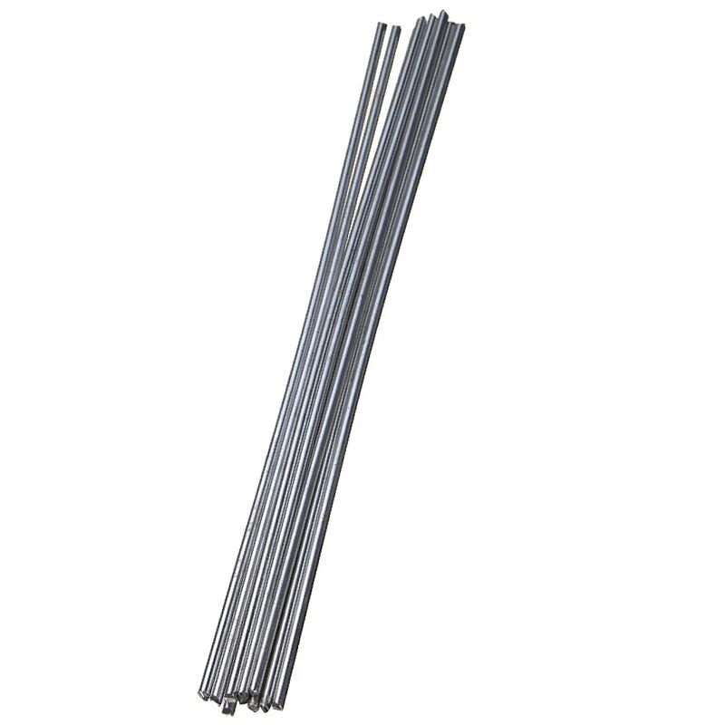 50Pcs Universal Welding Rods Copper Aluminum Iron Stainless Steel Fux Cored Welding Rod Weld Wire Electrode 33Cmx1.6Mm: Default Title