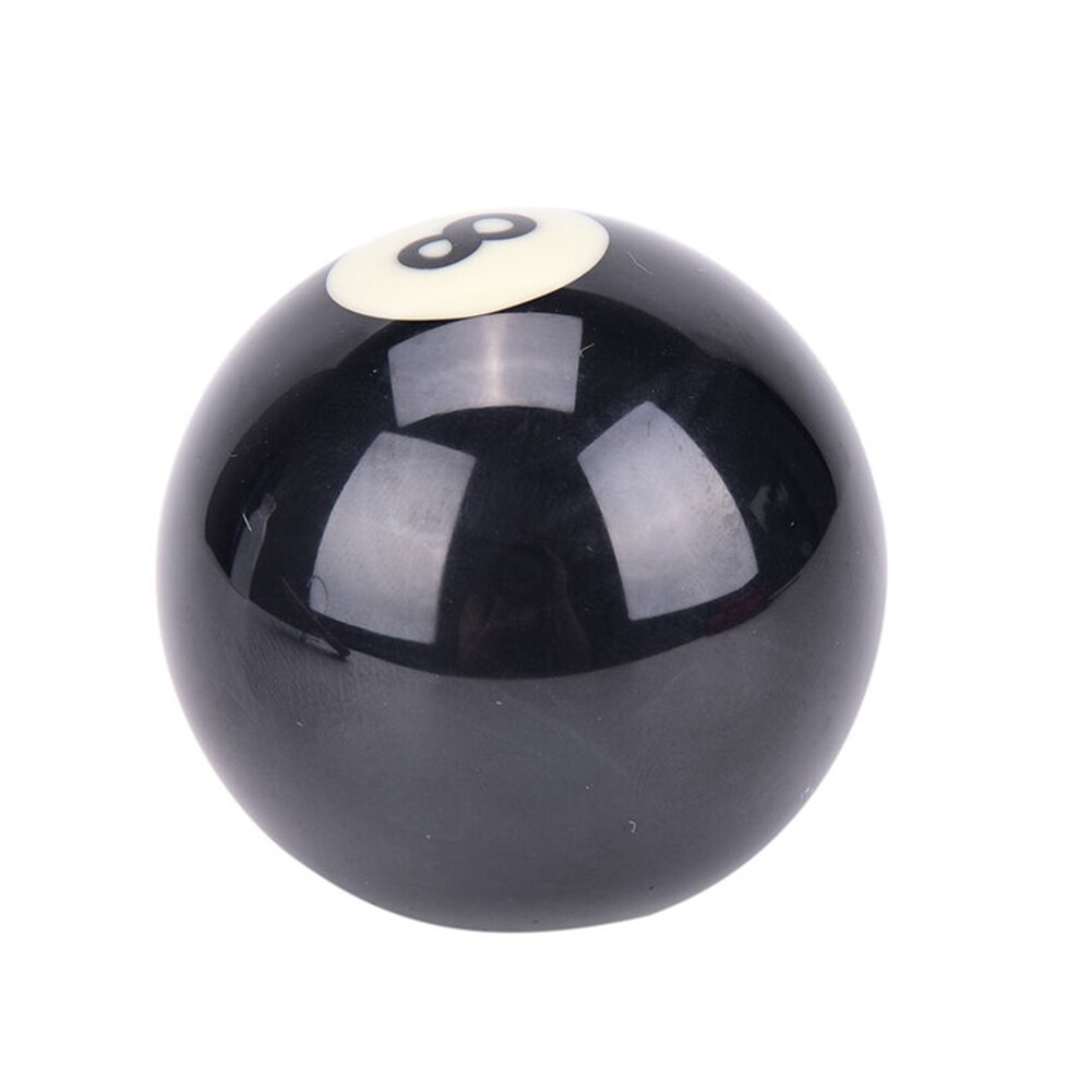 Durable Resin Normal Standard Accessories Tool Replacement Training Cue Billiard Ball Sport Pool Table Beginner Black Number 8