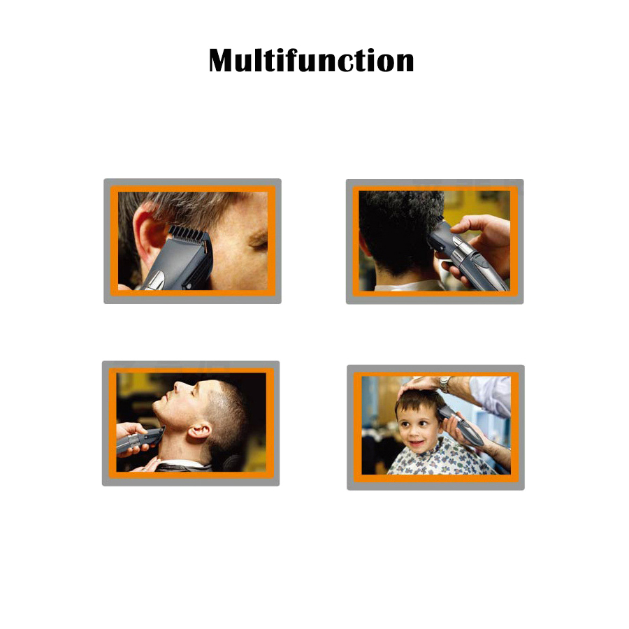 Electric Hair Trimmer Length Adjustable Hair Clipper Rechargeable Hair Cutting Machine Haircut Trimmer Waterproof !