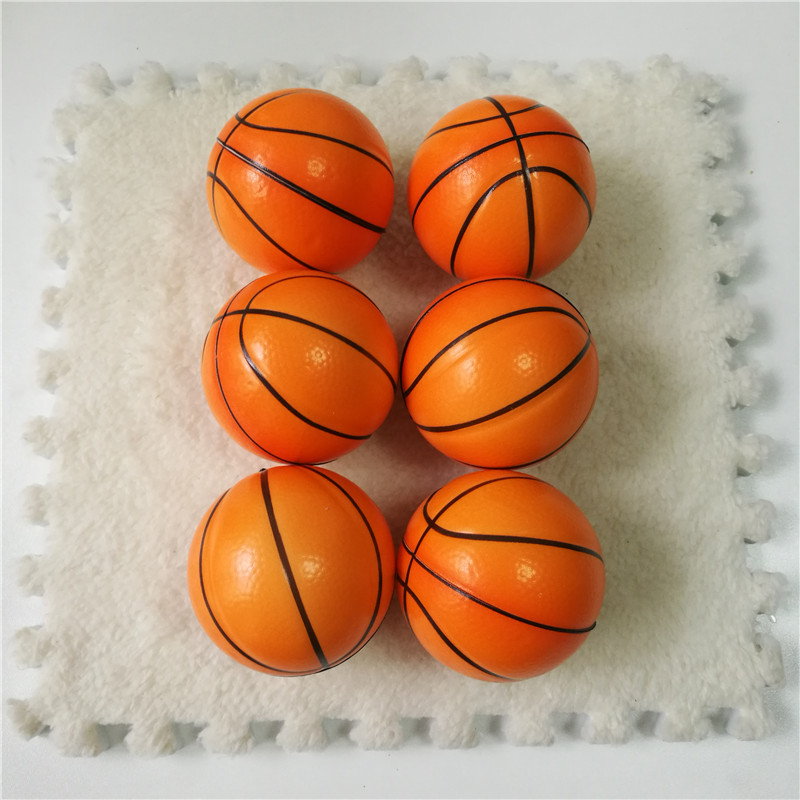 Legetøj basketball anti stress bold blødt skum gummikugler klemme squishy stress relif legetøj til børn børn 6.3cm/10cm