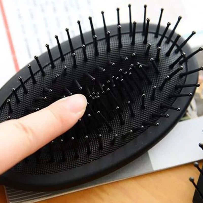 3 Types Massage Oval Hair Comb Round Rectangle Brush Anti Static Detangling Air Cushion Bristle SPA Hairdressing Styling Tool