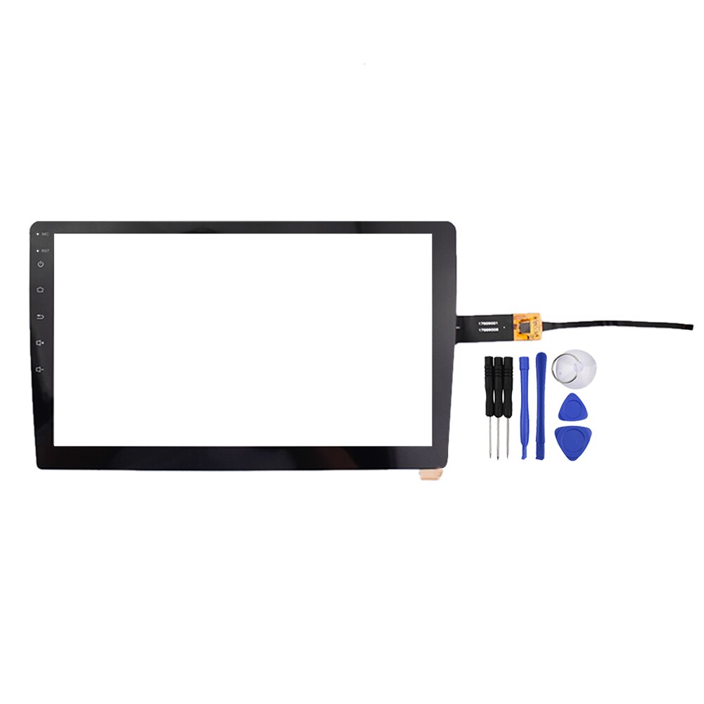 touch screen panel 10.1 inch 6 Pin I2C Capacitive Digitizer Touch Screen 252*147mm+Accessories for Car GPS