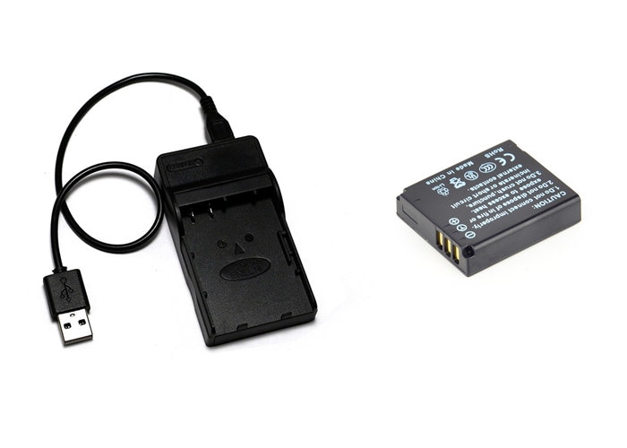 CGA-S005E S005E S005 DMW-BCC12 DB-60 DB-65 BP-DC4 NP70 Battery+Charger for Panasonic Lumix DMC-FX9 FX10 FX50 FX100 FX150