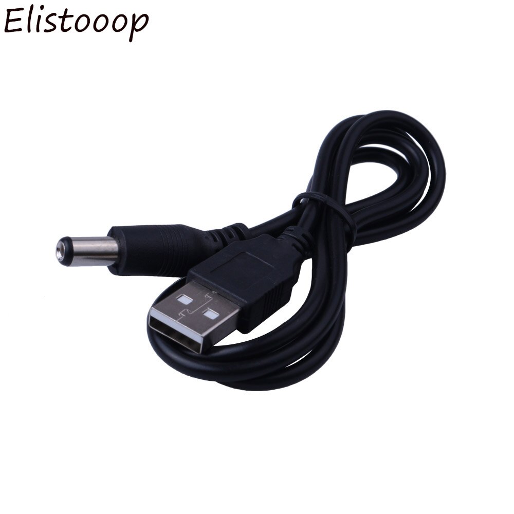 USB Charging Power Cable To DC 5.5 mm Plug Jack DC 5V Power Cable For MP3/MP4 Player Universal Interface