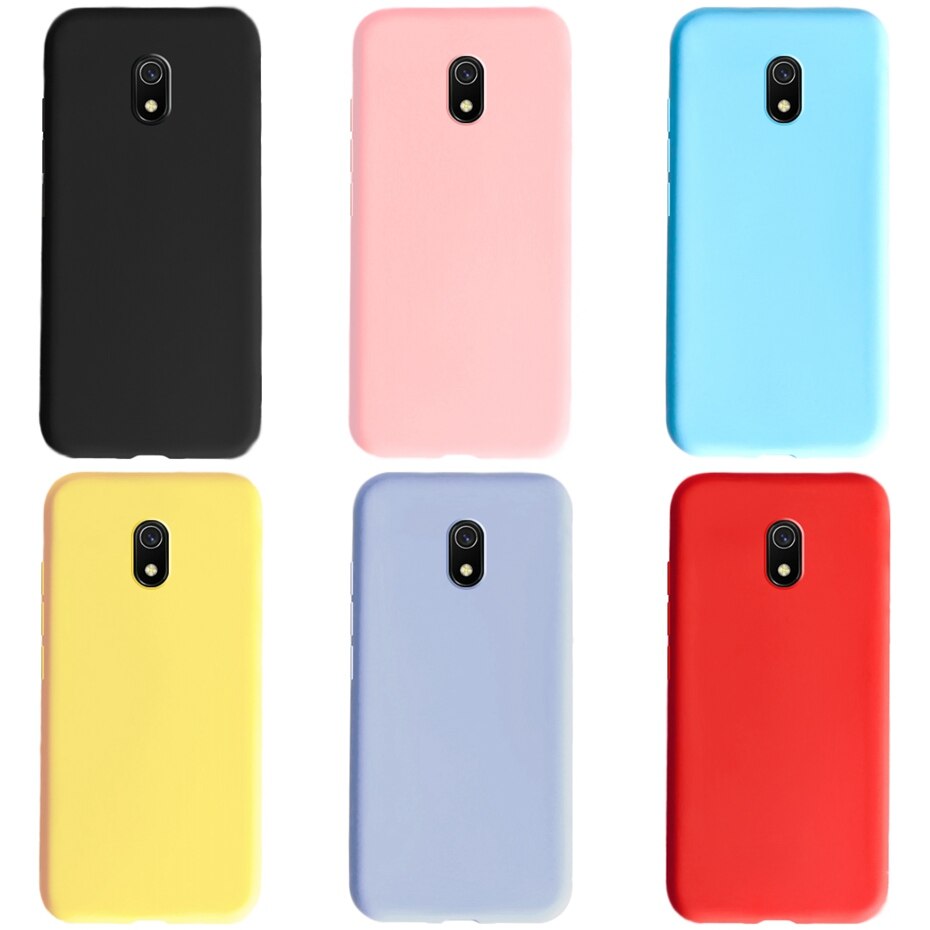 Redmi 8A Case on for Xiaomi Redmi 8A 8 A A8 Case Phone Back TPU Matte Silicone Cover on xiomi Redmi 8A Redmi 8 case bumper funda