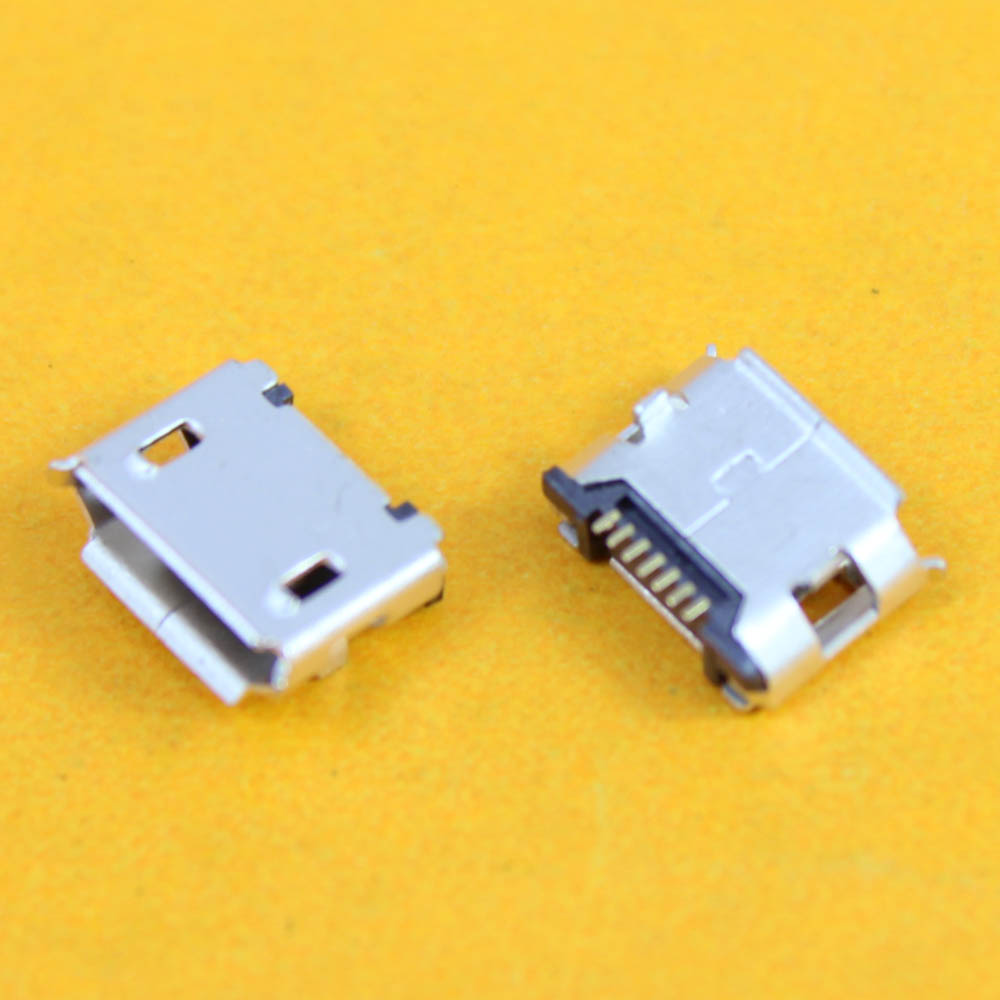 Micro USB Female Jack DC Power Socket 7 Pin Charge Charger Charging Data Sync Port Tablet Connector Replacement 7PIN
