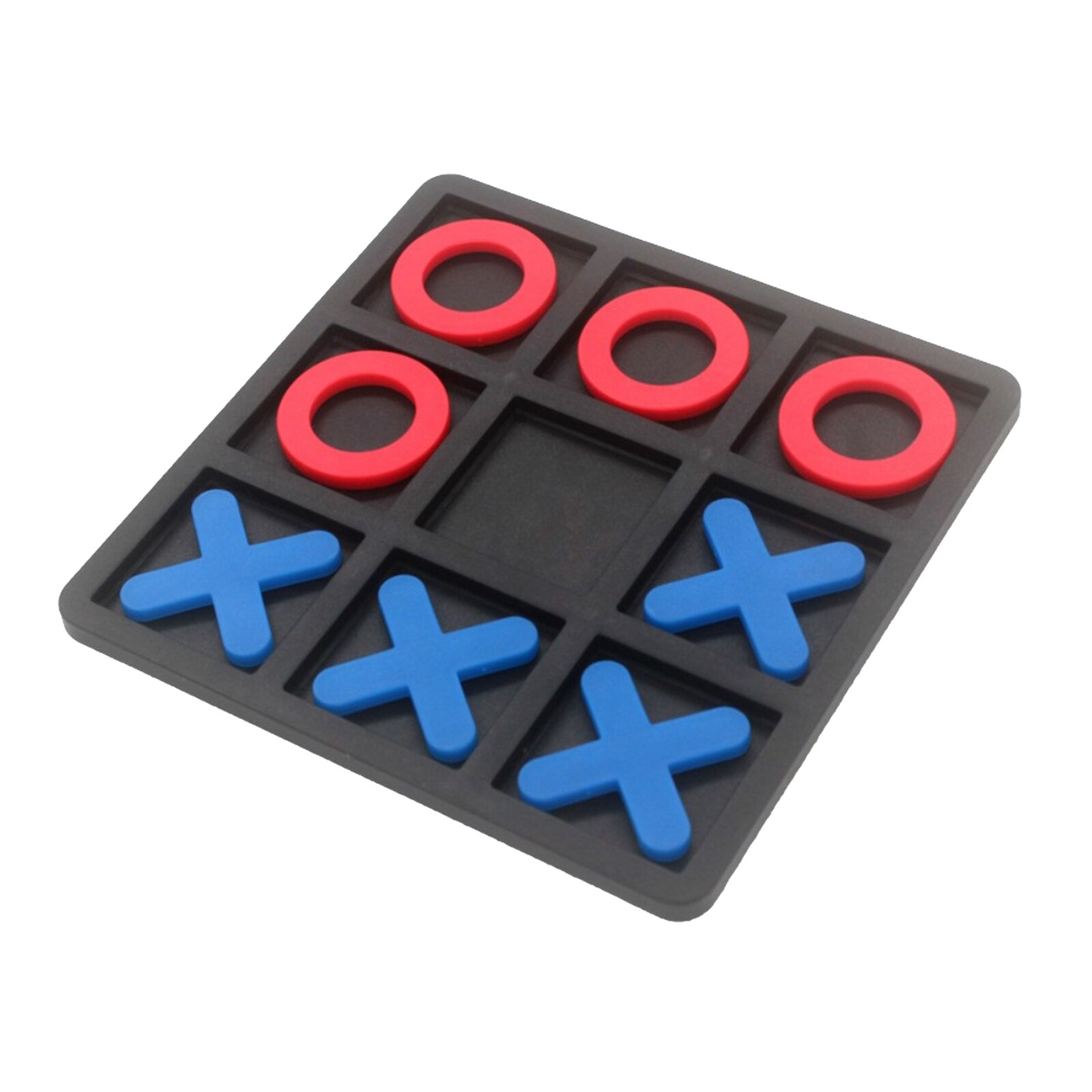 Mini Travel Games Tic-Tac-Toe Puzzle Board Game OX Chess Eveloping Intelligent Educational Game Toys Parent-Child Interaction