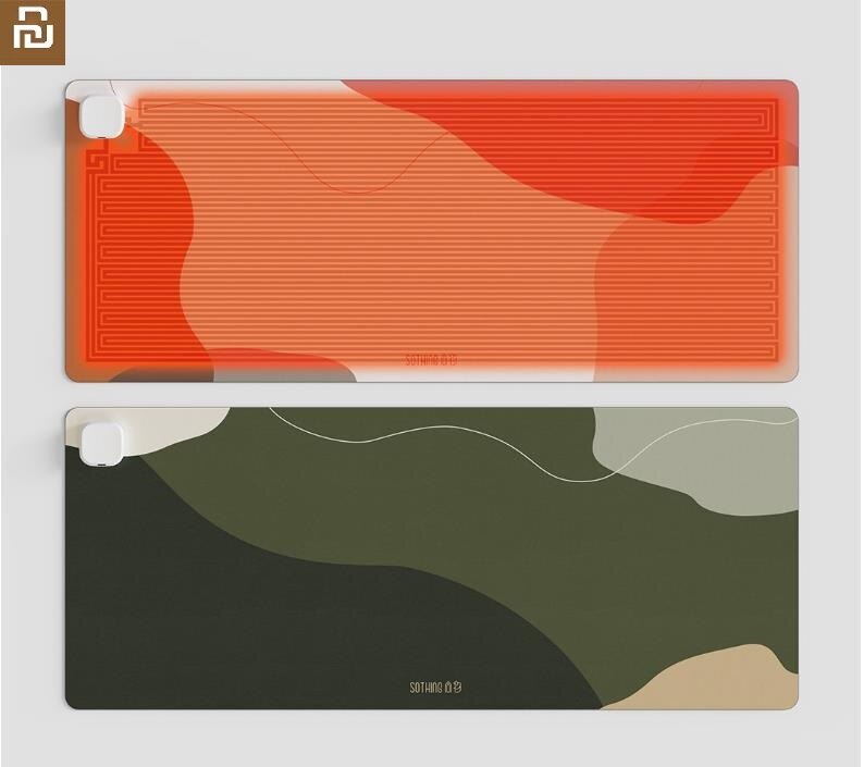 Xiaomi SOTHING Heating Mouse Pad Office Warm Table Mat Computer Desktop Fever Waterproof Smart Timer Table Warming Mat