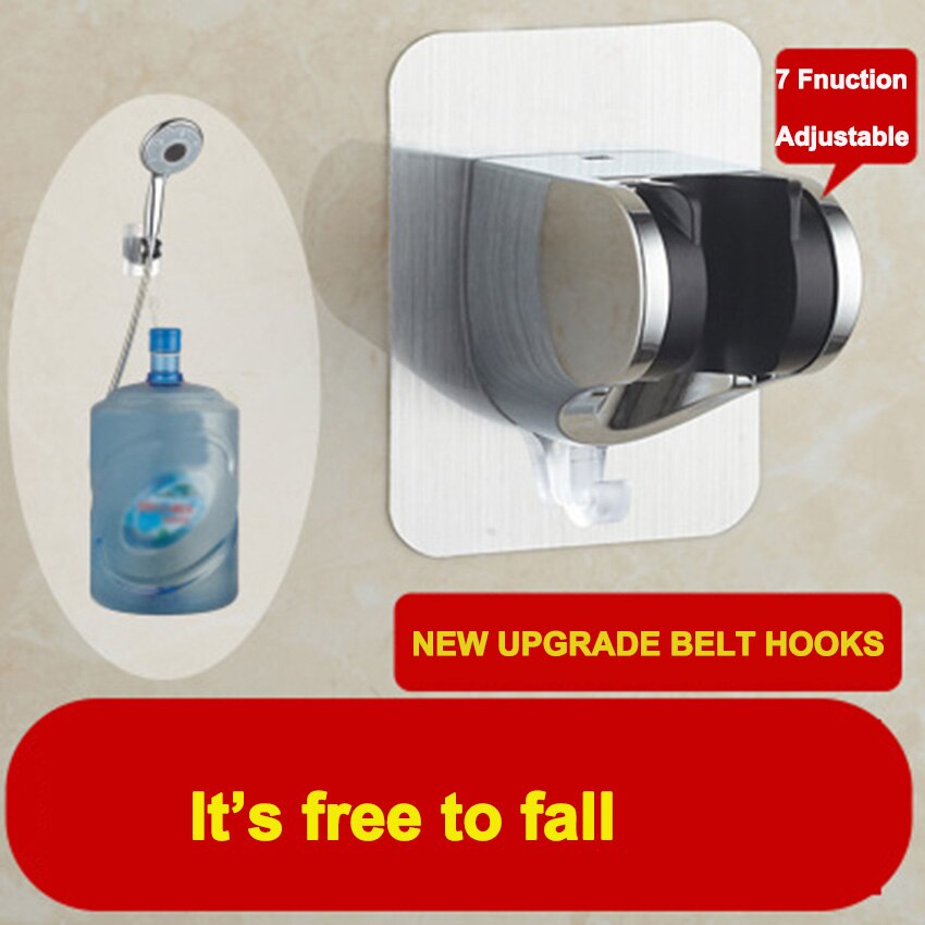 LEDFRE shower holder hand slider shower head clamp suction cup shower holder head holder shower bracket hanger for bathroom