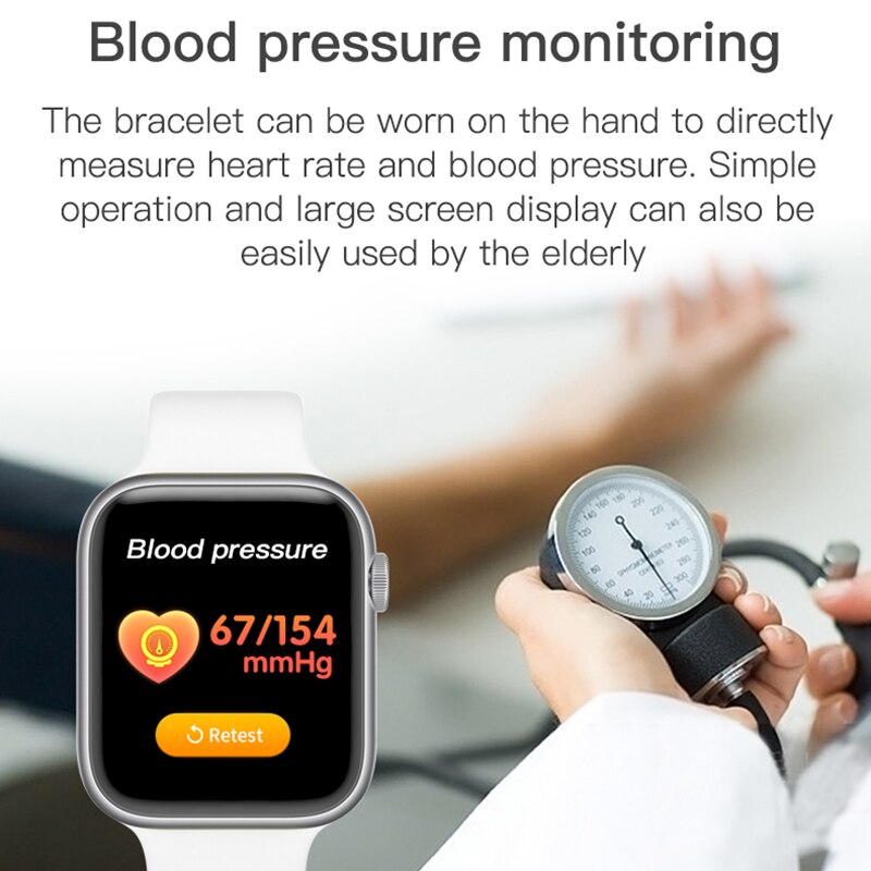 Bluetooth 5.0 smartwatch  f20 waterdichte fitness tracker horloge met hartslagmeter slaap sport smartwatch ondersteuning ios android