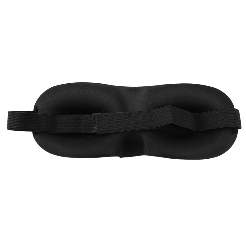 Masque oculaire de sommeil 3c, bandeau noir, aide au sommeil et au repos
