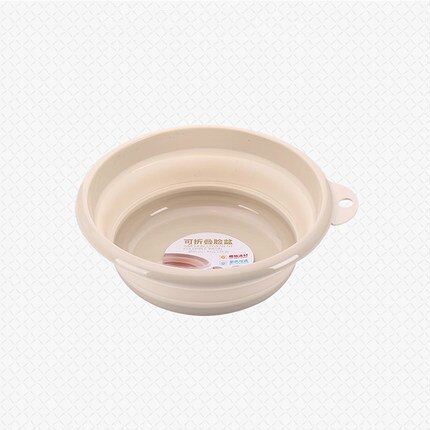 Foldable portable toilet basin, bathroom sink, portable container, sink, bathroom accessories: m Beige