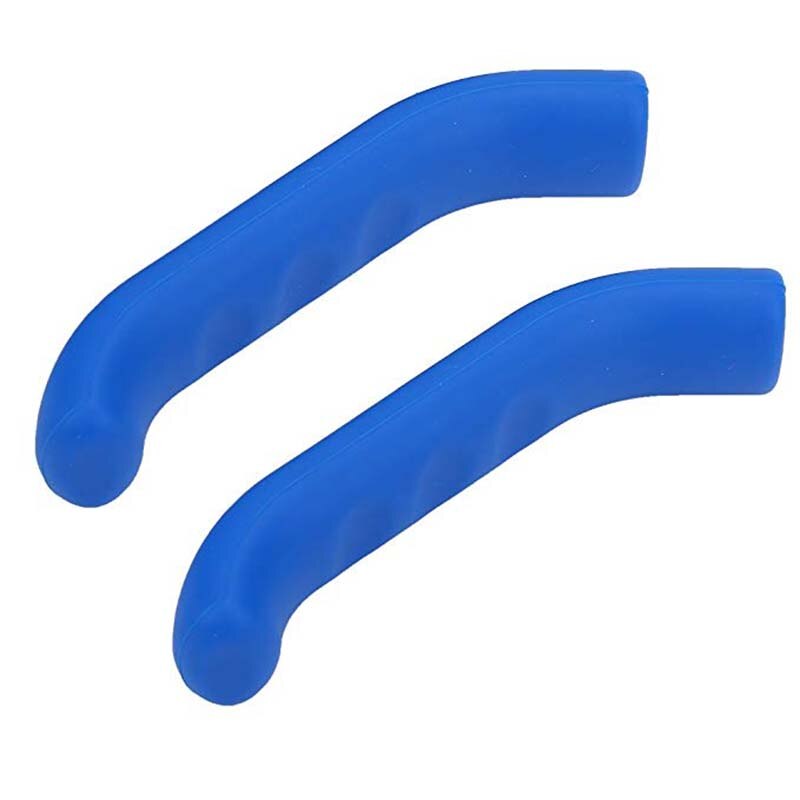 Anti-slip farverige komfortable bremsehåndtag greb silikone ærme bremsehåndtag beskyttelse dæksel: Blå