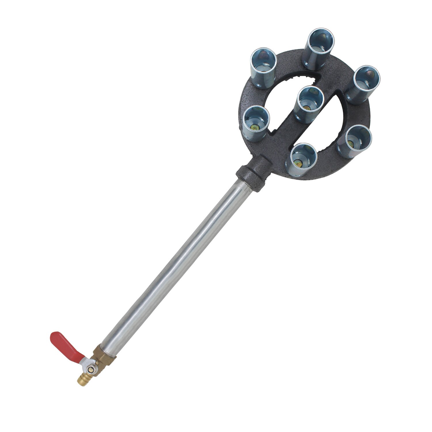 Cast Iron Burner for stove natural gas liquefied oven stove kitchen propane portable gas jet burner stove 5/7/9/12/18 hole 1pc