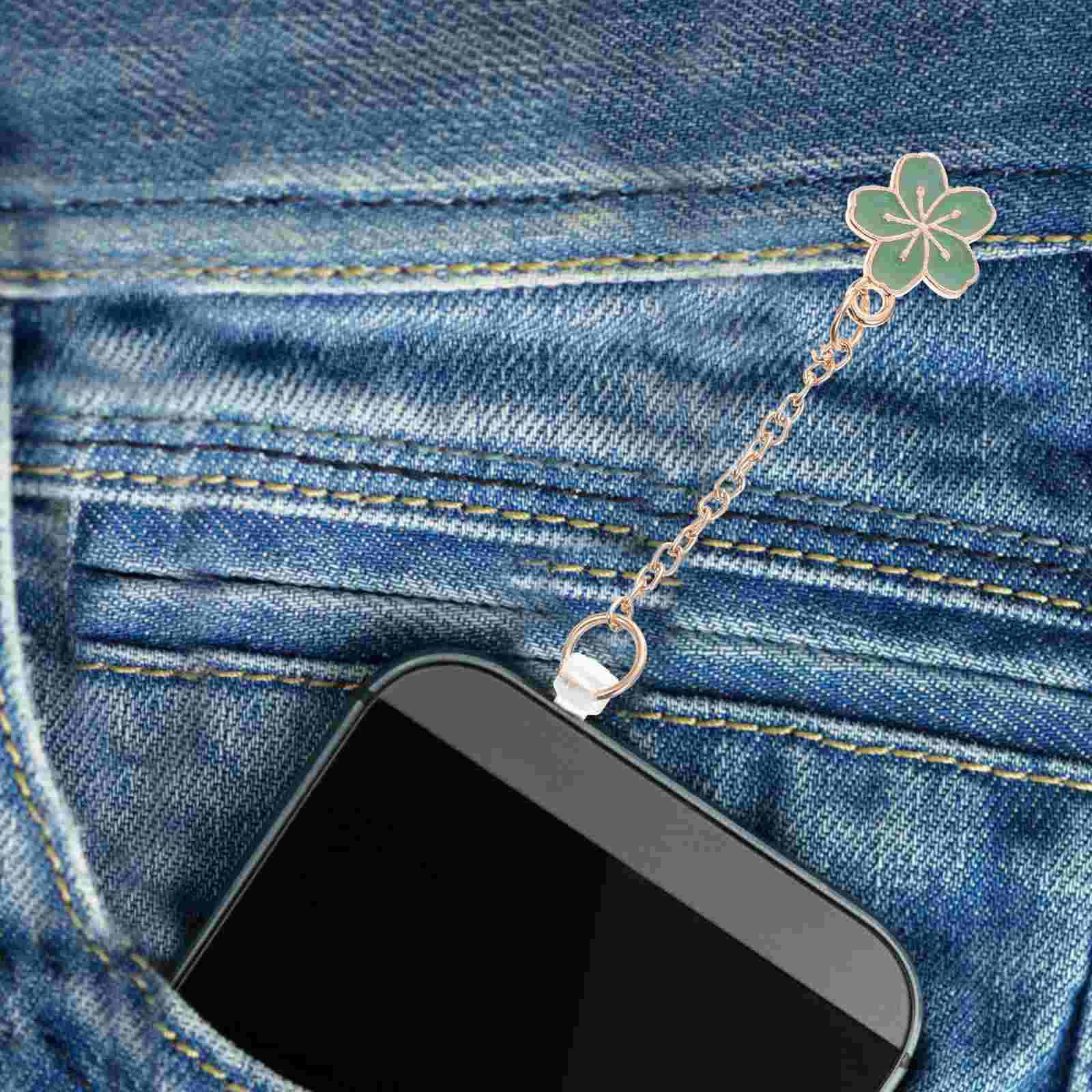 1 Set Of Cell Phone Anti Dust Plug Phone Props Practical Cell Phone Dust Plugs