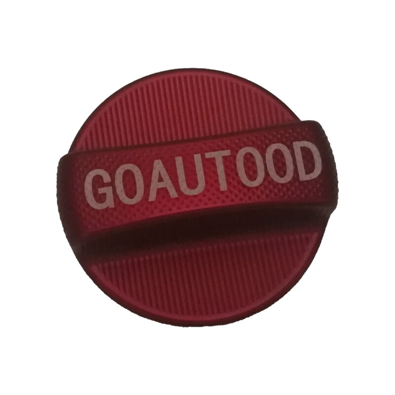 GOAUTOOD Aluminum Alloy Fuel Tank Cap Cover Trim For VW T-Cross Accessories