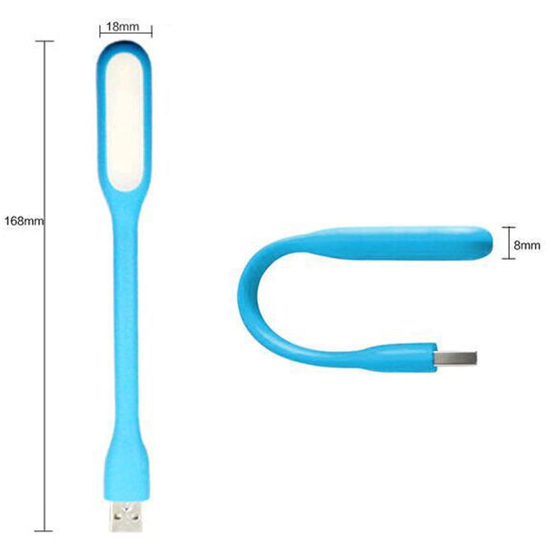Mini bærbar usb led lampe 5v 1.2w super skarp boglys læselampe til powerbank pc bærbar notebook tslm 1