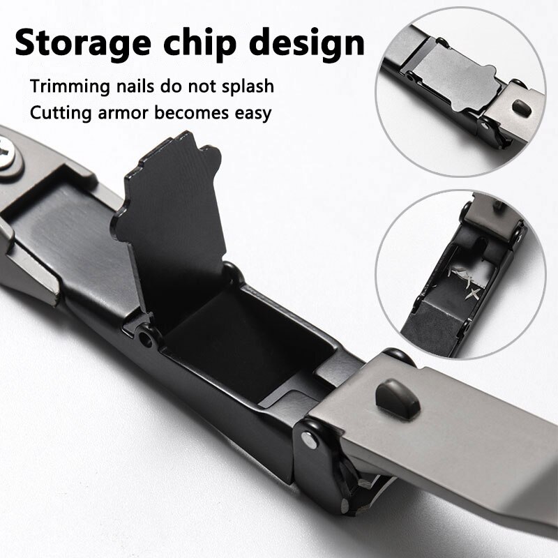 stainless steel nail clippers trimmer pedicure care nail clippers fish scale nail file nail clipper tools