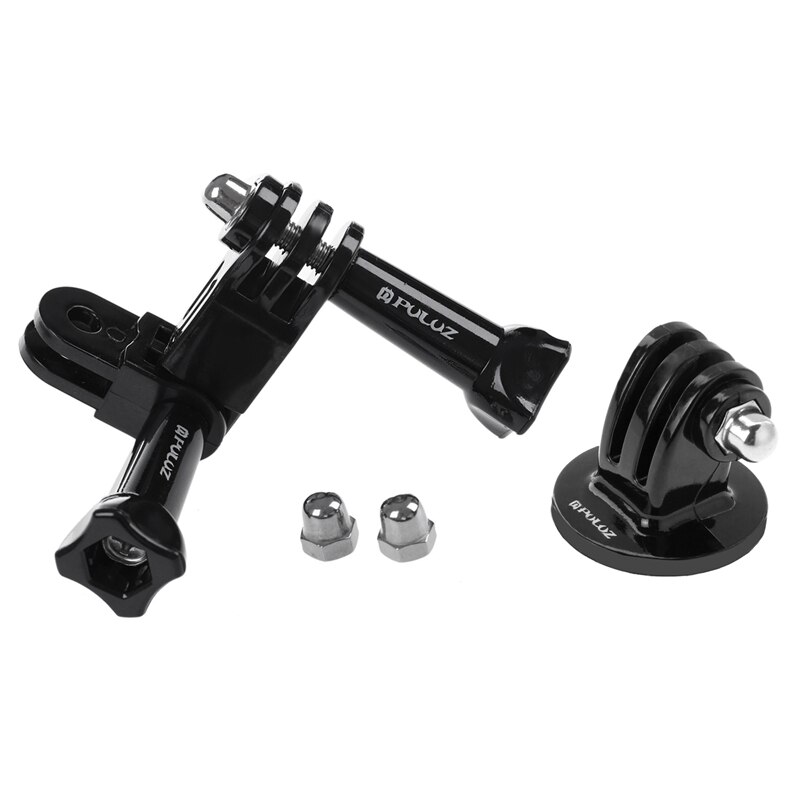 PULUZ accessori moto specchio/bullone supporto fisso metallo bici supporto per GoPro Hero 5 4 sessione nero argento 4 3 3 2 sport Action Camera (Oro