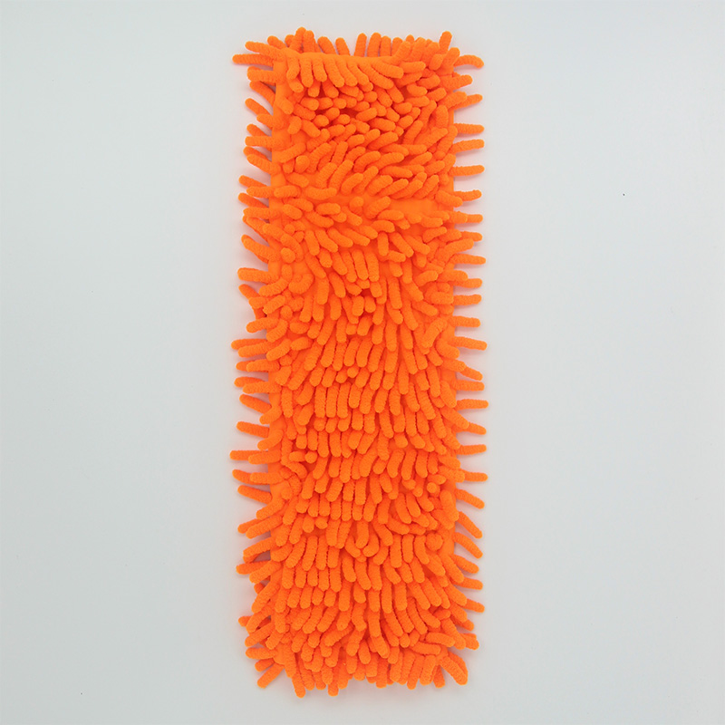 Microfiber Cloth Mop Head Replace The Cloth Floor Cleaning Cloth The Mop To Replace Cloth Household Cleaning Tool Mop Accessory: Orange