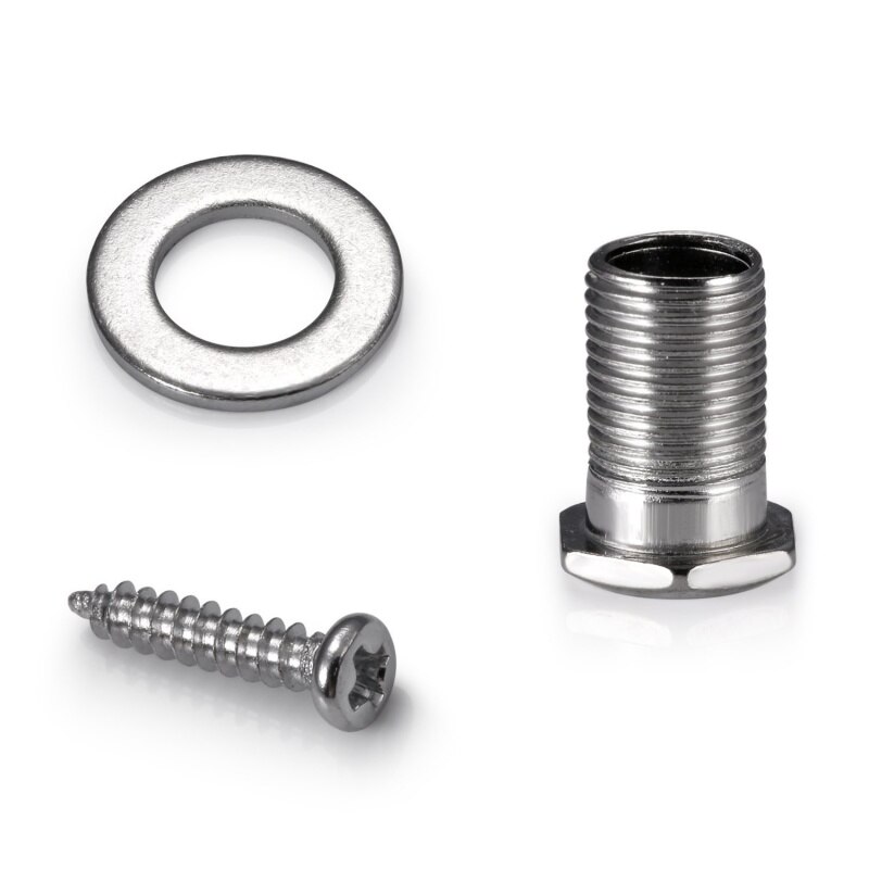 6 stuks zilveren akoestische gitaar stemmechanieken knoppen gitaarsnaar stemmechaniek tuner (3 voor links  + 3 voor rechts)