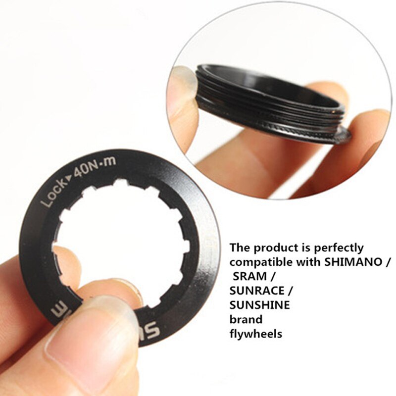 Cassette de bicicleta de montaña de , piñón de volante, 11 velocidades, MTB 11T-36T, piezas de reparación de rango completo compatibles con SHIMANO SRAM Sunrace: Negro