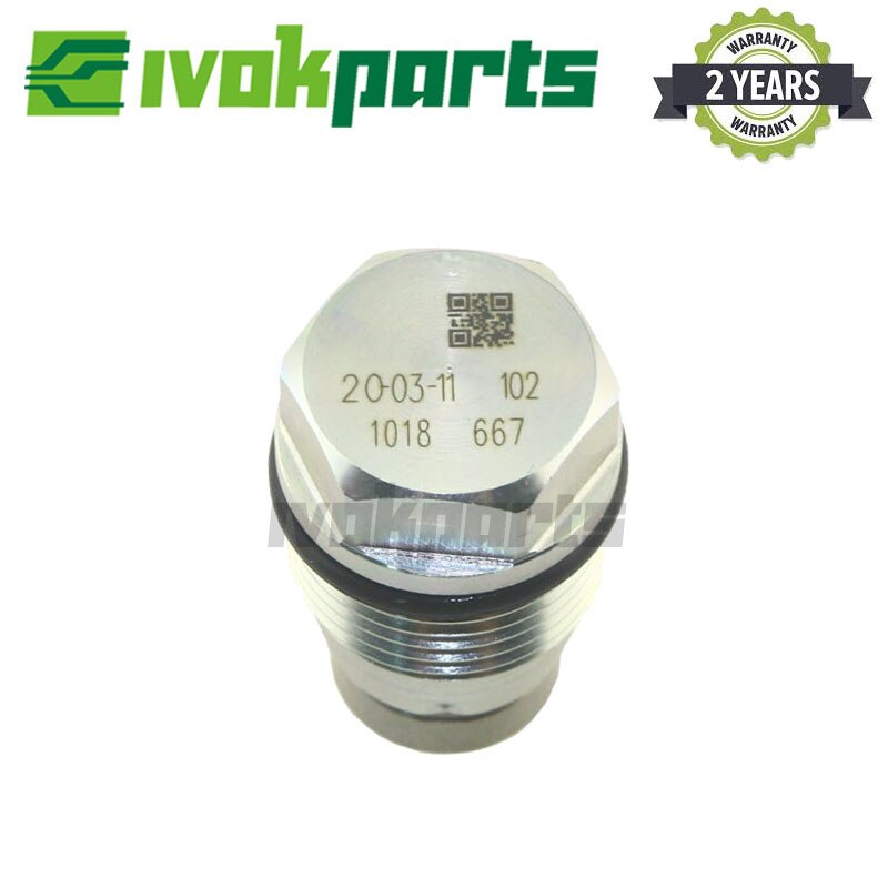 Repair Kit Set ( Fuel Rail Pressure Sensor + Relief Limiter Valve ) For NISSAN Primastar RENAULT Mascott Master 1110010018 0281