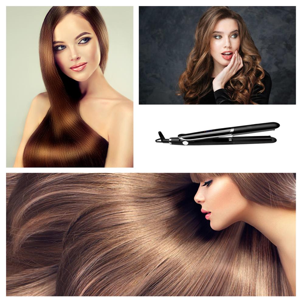 Hair Straighteners Infrared Hair Straightening Iron Flat Iron Ceramic Hair Straight Styling Tools Infrared Ironing