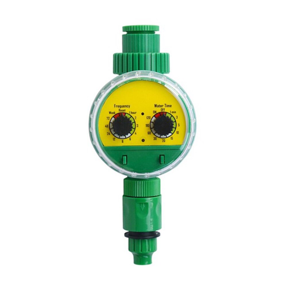 Automatic Electronic Multi-function Analogue Two Dial Timer Plastic Water Timer Valve Garden Watering Faucet Irrigation Timer