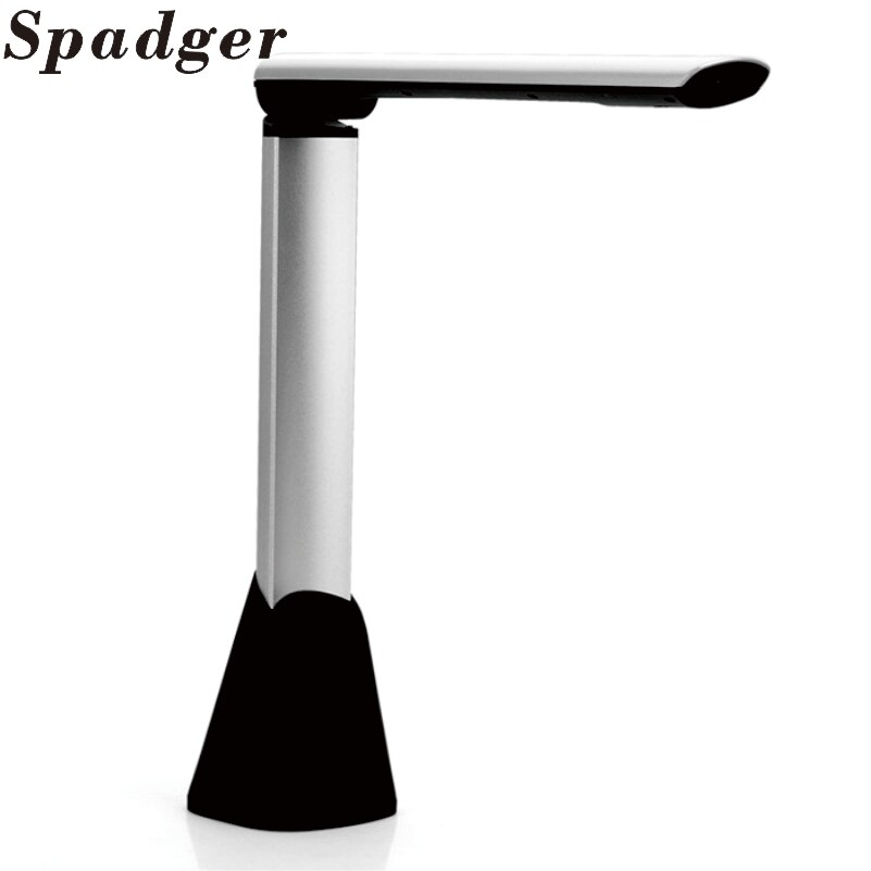 A4 Portable High Speed USB Book Picture Document Camera Scanner 5 Mega-pixel HD High-Definition Max with OCR Function LED Light