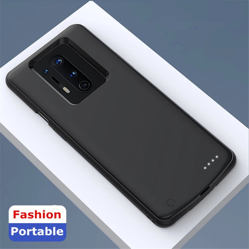 10000 mAh Batterijlader Gevallen voor OnePlus 8 Pro Powerbank Cover Externe Batterij Power Bank Cover voor Oneplus 8 Opladen Case