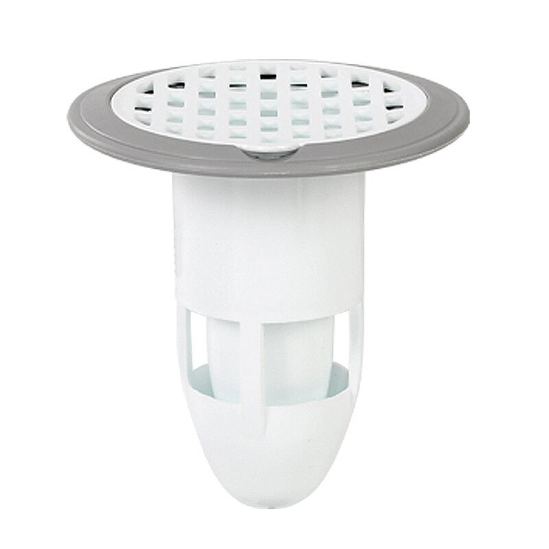Anti-insect And Deodorant Floor Drain Kitchen Sink Strainer Bathroom Anti Toilet Sewer Smell Soft Sealant to Prevent Odor: Grey