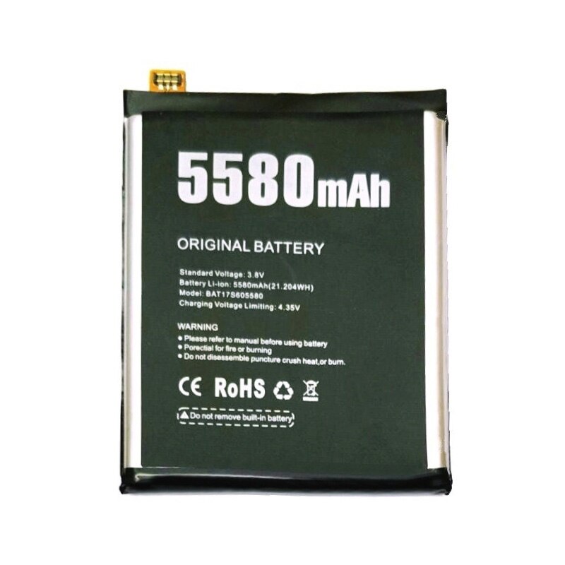 1x 100% 5580mAh Battery Replacement For DOOGEE S60 / S60 Lite BAT17S605580 BAT17M15580 Smart Phone Batteries + Repair Tools kit